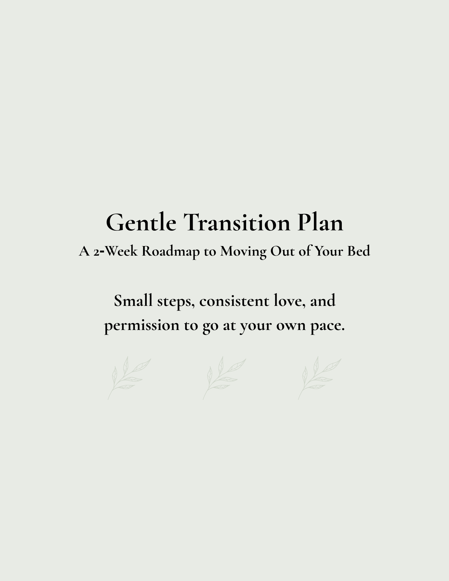Gentle Sleep Transition Plan for Moving Away from Co-Sleeping